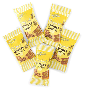 Prince Of Peace Ginger Chews Original, 1 Lb. Candied Ginger, Natural Ginger Chews Candy, Candy Pack, Selected By Spicebro Online