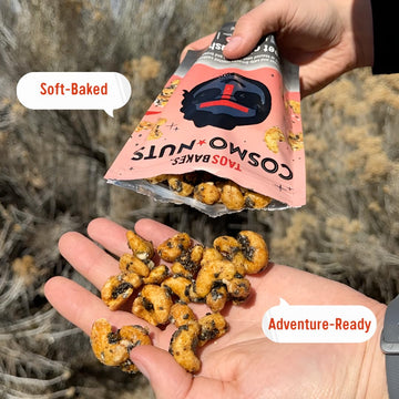 Taos Bakes - Flavored Nuts - Variety Pack - Cashews, Pistachios, Pecans And Walnuts - Gluten Free Snack - Non-Gmo - Real Food -