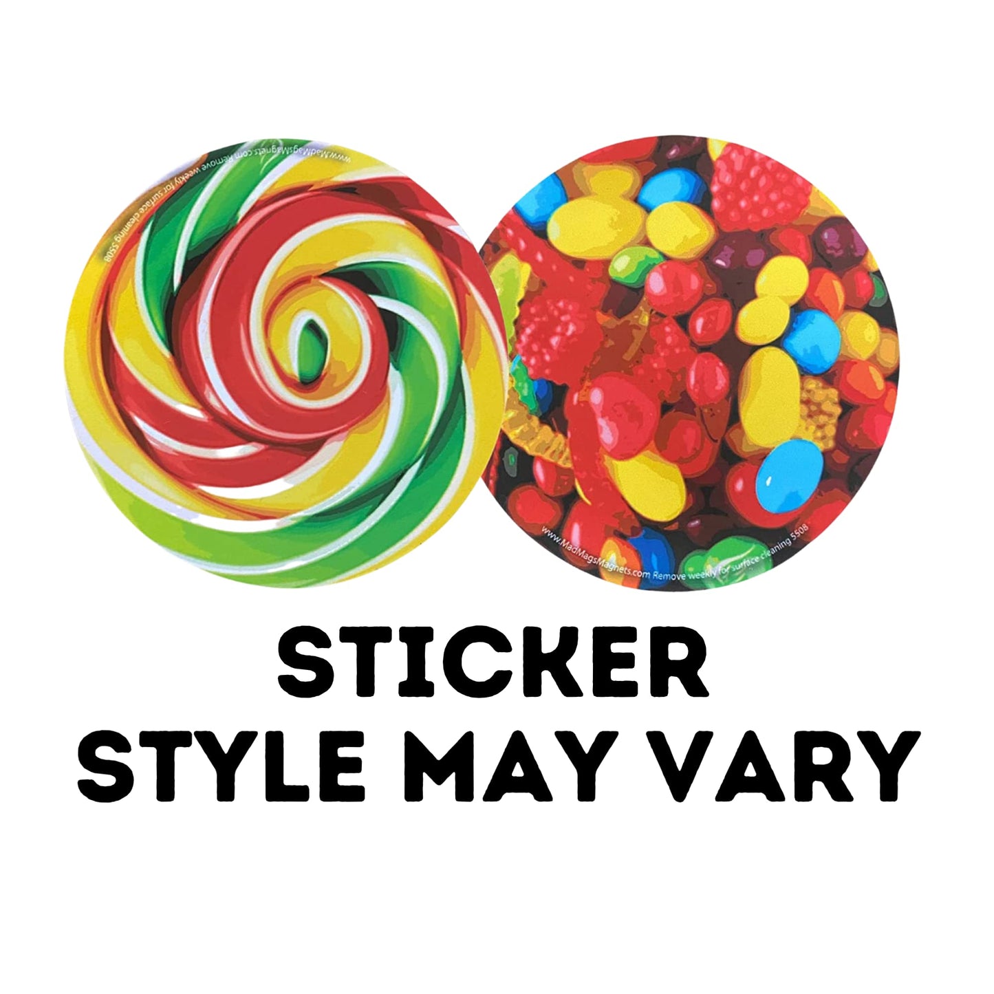 Mini Carnival Lollipop Packs, Shareable Individually Wrapped Traditional Multi Colored Swirl Pops, 7 Lollipops Per Bag, 3 Pack (
