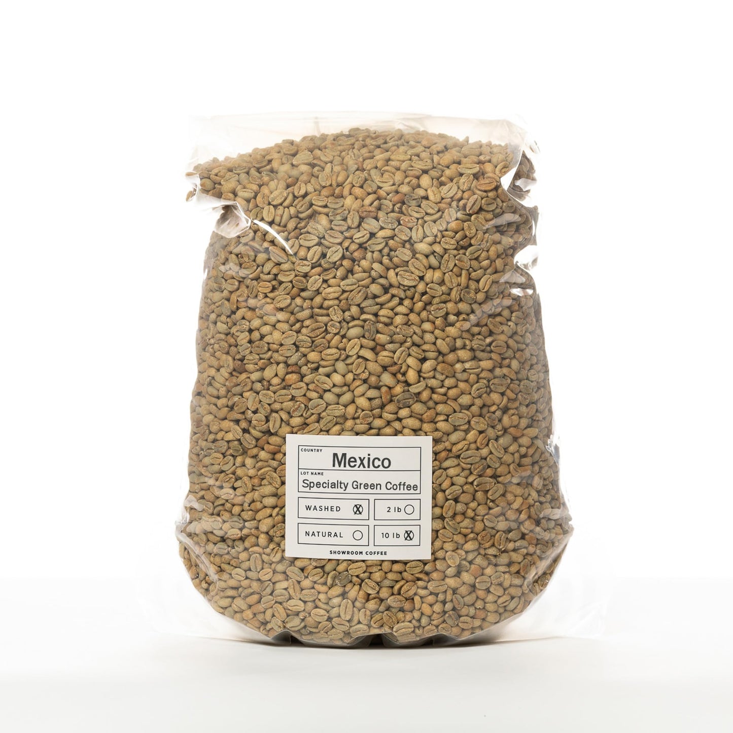 Mexico Unroasted Specialty Green Coffee Beans - Single Origin 100% Arabica - Bulk Wholesale Pricing (10 Pound Bag /4.5kg)