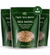 Sea Moss Raw By Trueseamoss (3 Pounds) - Wild Crafted Seamoss Raw - 100% Irish Sea Moss - Dried Sea Moss Advanced Drink - Clean