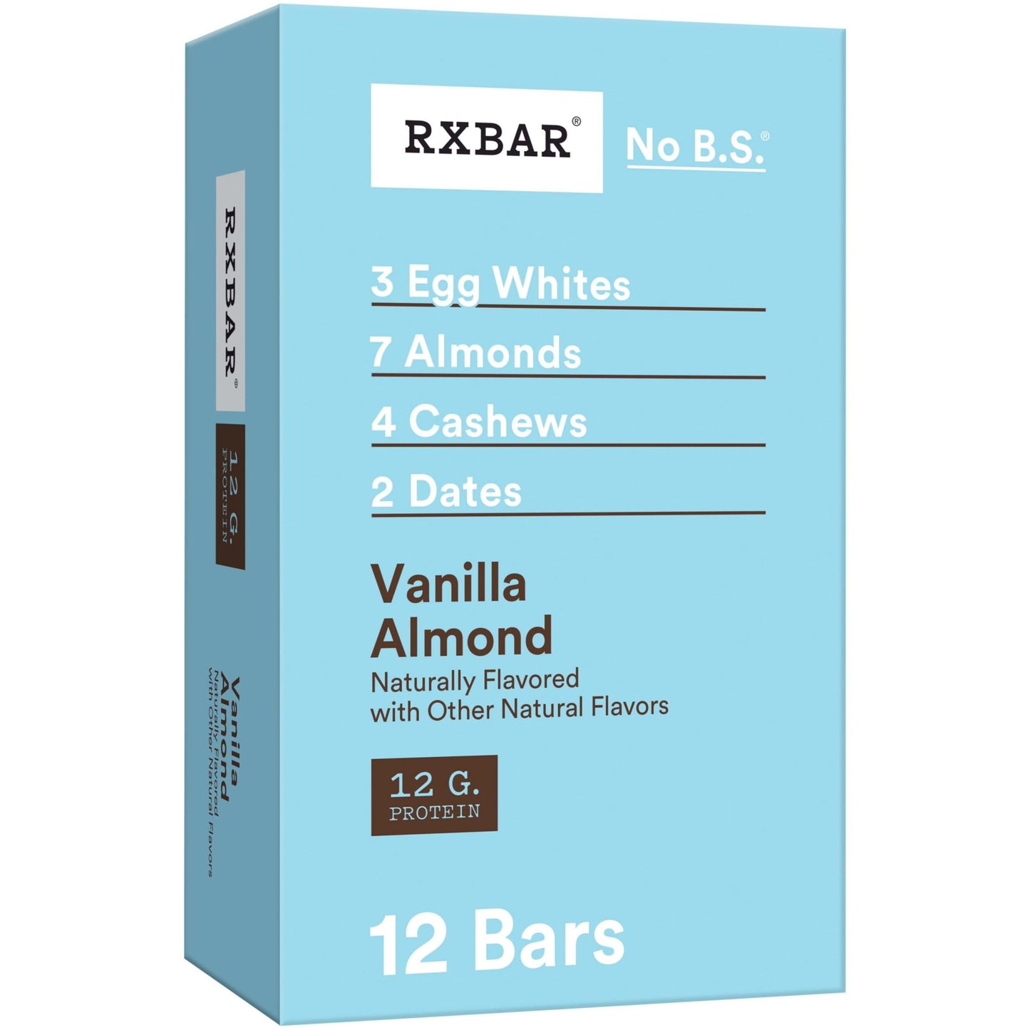 Rxbar Protein Bar, Vanilla Almond, 12G Protein