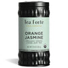 Tea Forte Orange Jasmine Organic Green Tea, Loose Tea Canister Makes 35-50 Cups, 3.53 Ounces
