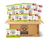 SkinnyPop Popcorn, Sea Salt Microwave, 2.8oz, 12 Boxes (3 Bags per Box)