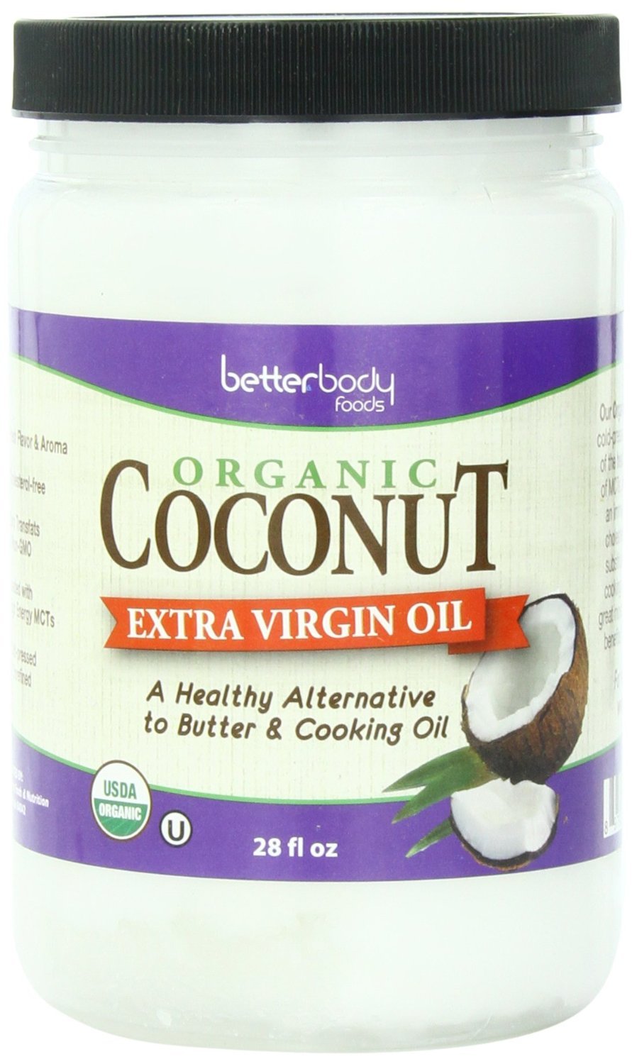 Betterbody Oil Coconut Xvrgn, 28 Oz