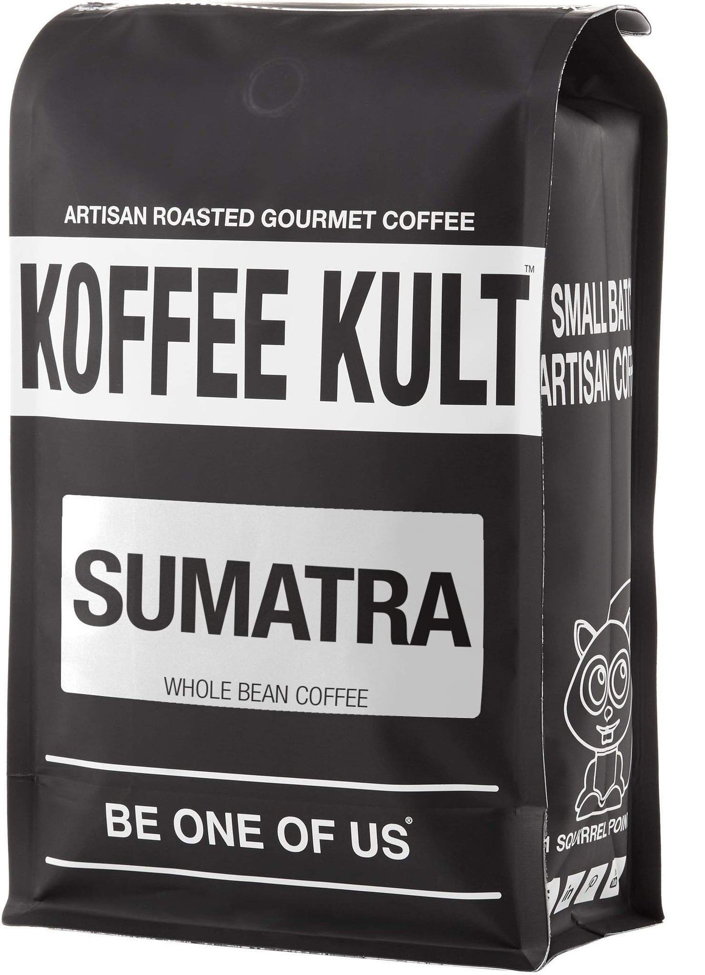 Koffee Kult Sumatra Coffee Beans Dark Roast - Indonesian Fresh Roasted Coffee Beans (Whole Bean, 12Oz)