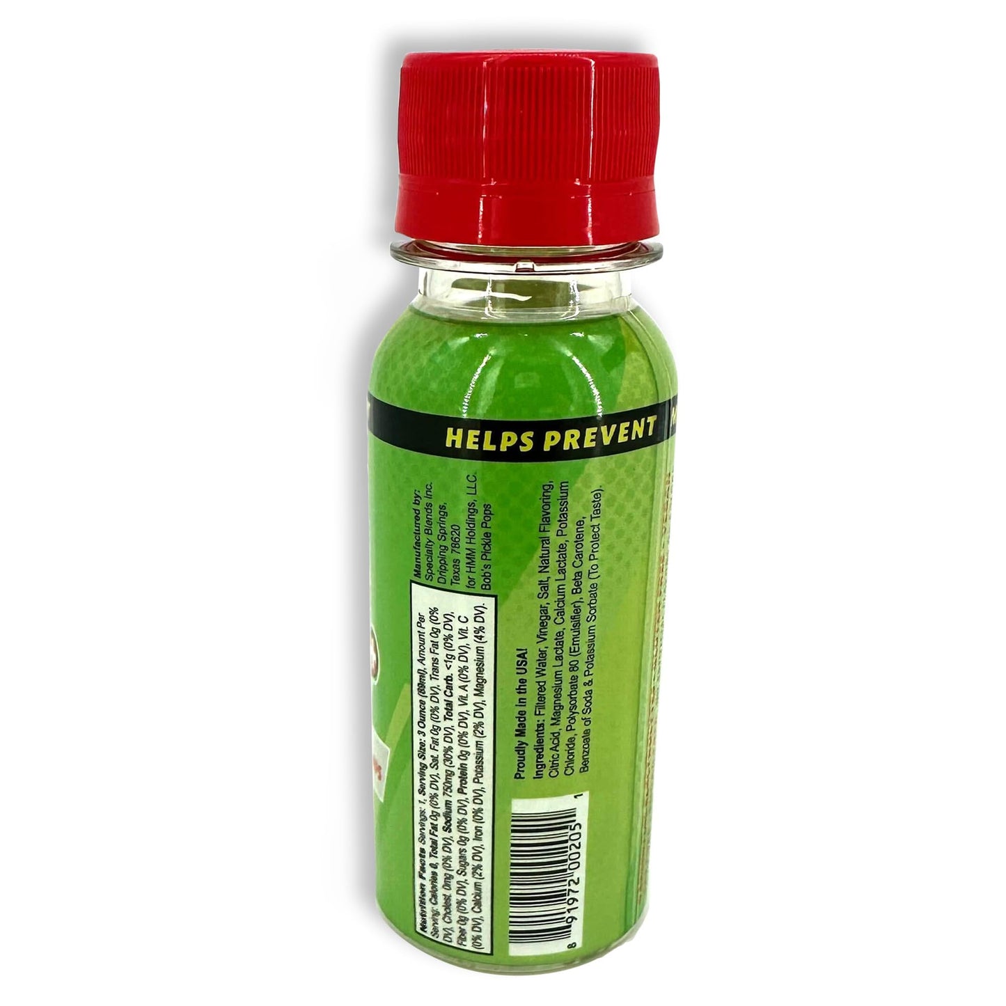 Bobs Pickle Potion Plus #9 Sport Shot - Dill Pickle Juice Shots, Pack of 48, 3 Oz per Shot