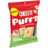 Cheez-It Puffd Cheesy Baked Snacks, Puffed Snack Crackers, Kids Snacks, White Cheddar, 18Oz Case (6 Pouches)