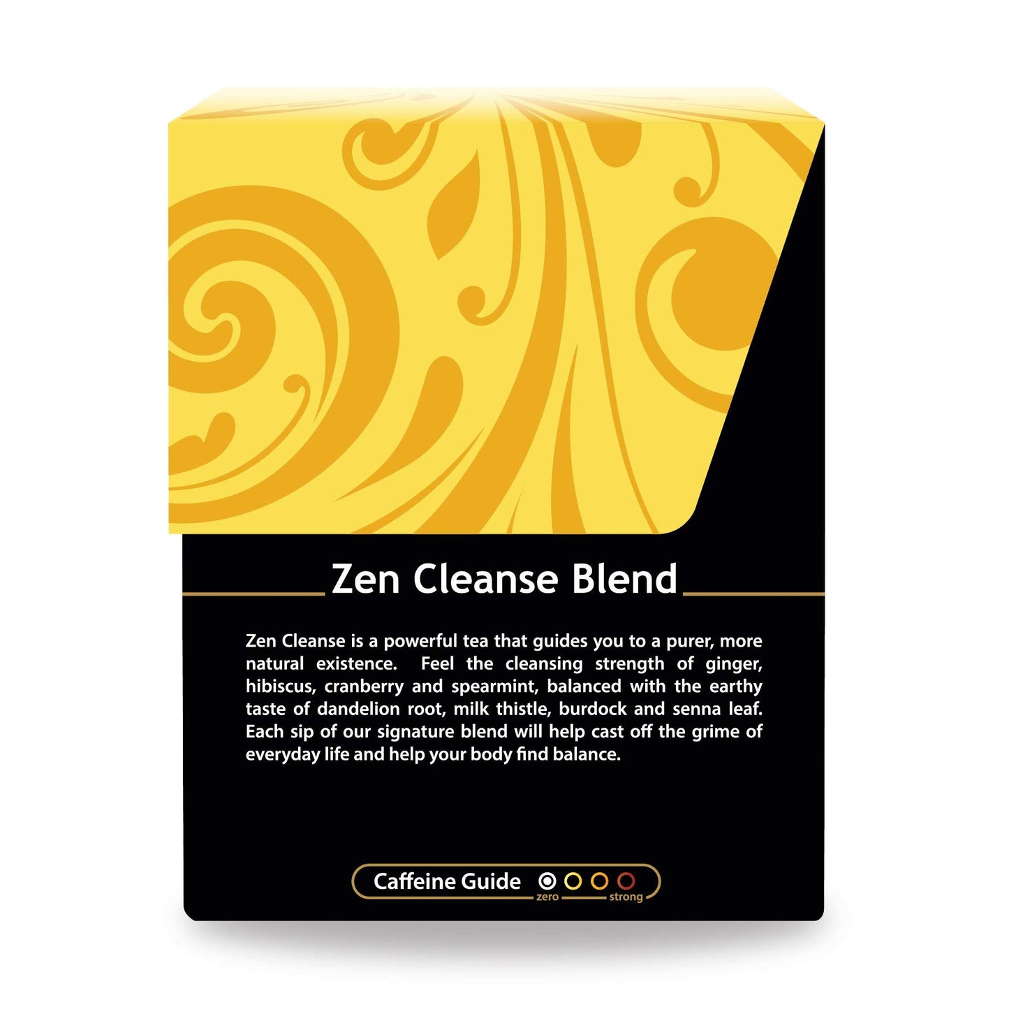 Buddha Teas Organic Zen Cleanse Blend Tea - 18 Bleach-Free Tea Bags - OU Kosher, USDA Organic, Model BTE09