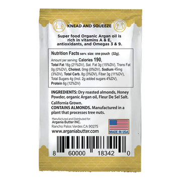 Argbut Almd Btr Hny Sngl ( 10 X 1.15 Oz )