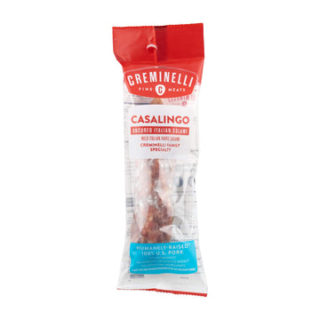Creminelli Casalingo Salami, (3 Count, 5.5Oz), Humanely Raised Pork*, No Added Nitrates Or Nitrites, No Artificial Ingredients,