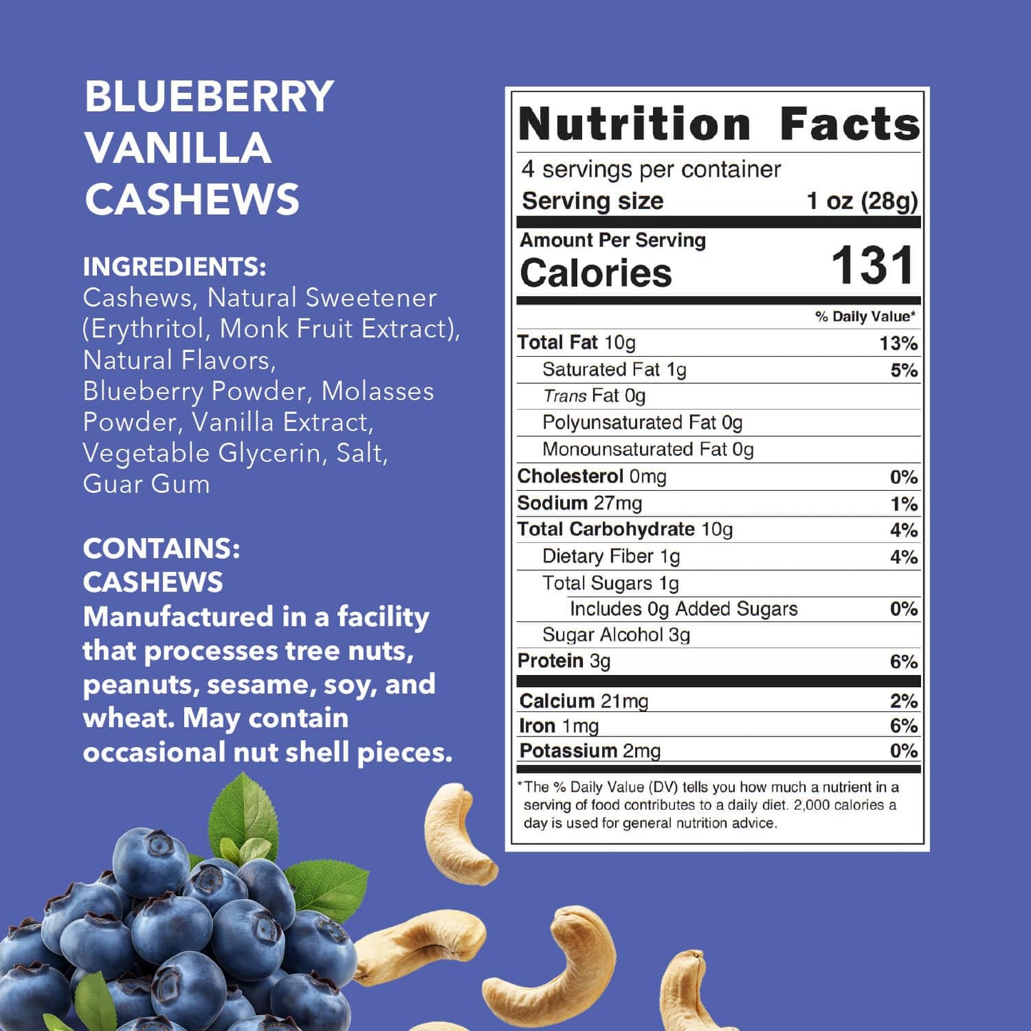 Earthside Farms Candied Nuts, A Keto Friendly, Low Carb, Low Sugar Snack, Individual Packs Of Flavored Nuts Coated In A Sweet Ca