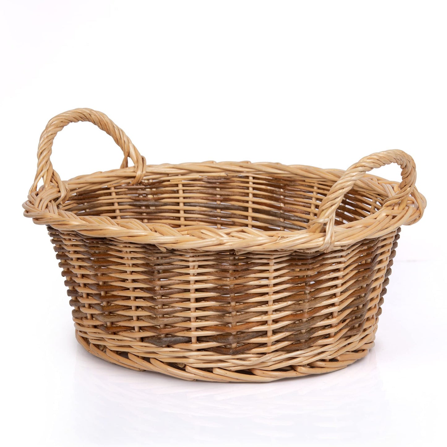 Rurality Small Empty Gift Basket To Fill Chocolate,Nuts,Coffee,Cookies For Women,Holiday,Easter,Mother'S Day,Birthday Wicker Pre