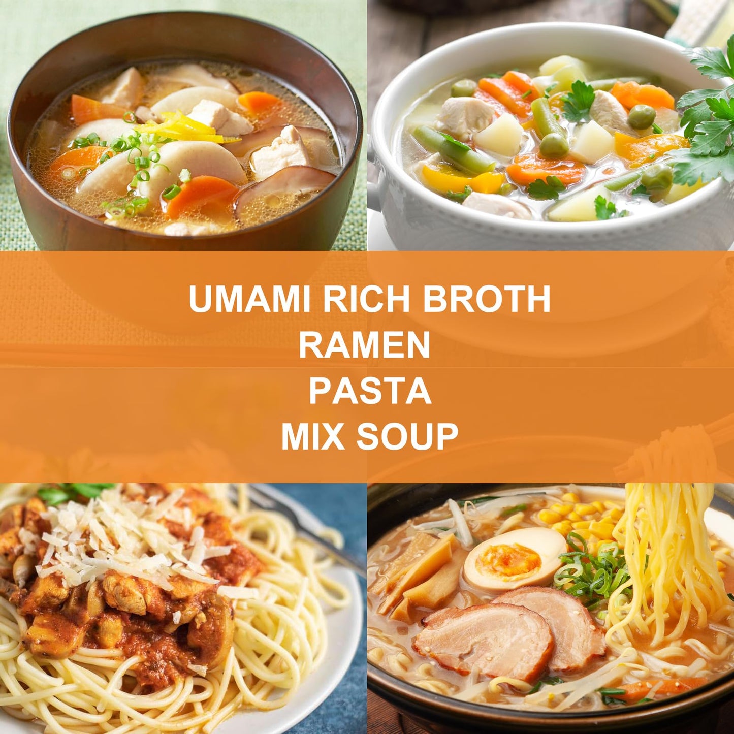 Jayuss Ramen Seasoning Less Sodium Chicken Instant Ramen Seasoning Powder 10.58 Oz Gluten Free, Non-Gmo, No Msg Premium Instant