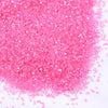 Sanding Sugar Pink Edible Sugar Sprinkles Sanding Sugar for Cake Decorating, Sparkling Edible Crystal Candy White Pearl Sugar fo