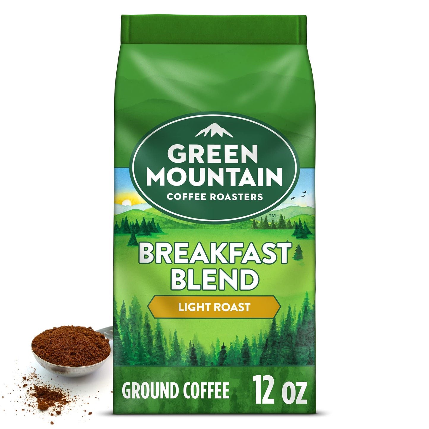 Green Mountain Coffee Breakfast Blend - Ground (12 Ounces)