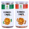 New Tree Healthy Snack Combo || Quinoa Chips Jalapeno 225Gm || Quinoa Chips Peri Peri 225Gm || Combo Of Pack 2 || Combined Weigh