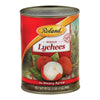 Roland Lychees, Whole in Heavy Syrup, 20 Ounce (Pack of 24)