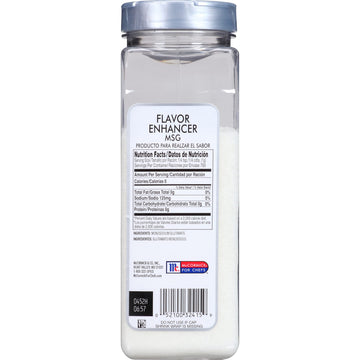 McCormick Culinary Flavor Enhancer MSG, 27 oz - One 27 Ounce Container of MSG Food Enhancer Seasoning, Deepens Flavor of Beef, P