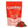 Strawberry Hard Candy Individually Wrapped by Cambie 1 lb of Strawberry Candy with a Deliciously Sweet Hard Exterior with a Soft Fruit-Filled Center