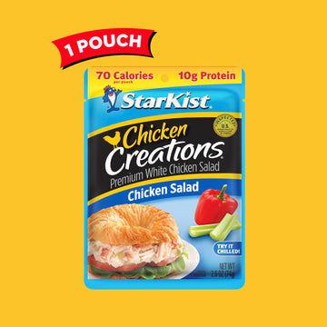 Starkist Chicken Creations, Chicken Salad, Single Serve Pouch, 2.6 Oz