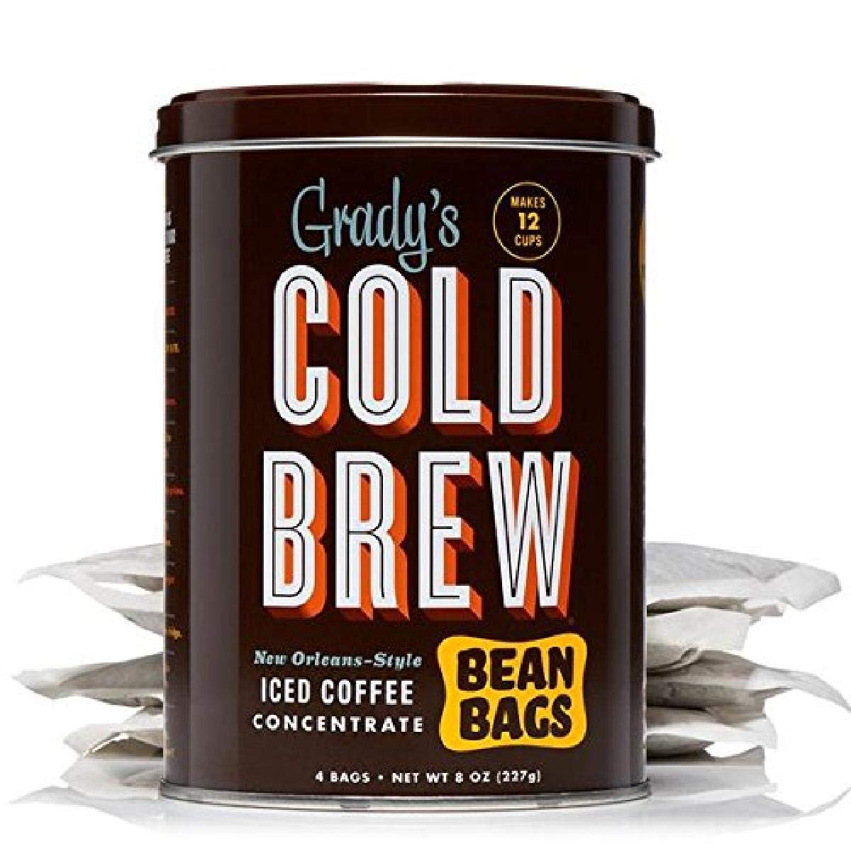 Grady'S Cold Brew Coffee | Original - Brewed Strong | New Orleans Style Cold Brewed Coffee Concentrate | Medium Roast Gourmet Co