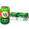 V8 Original 100% Vegetable Juice, 11.5 fl oz Can, 24 Pack, Model 200000015319