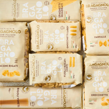 Pastificio Bragagnolo, Paccheri Lisci 878 Bronze-Drawn, 100% Italian Pasta, Made With Durum Wheat Semolina Flour, Non Gmo (1 Lb.