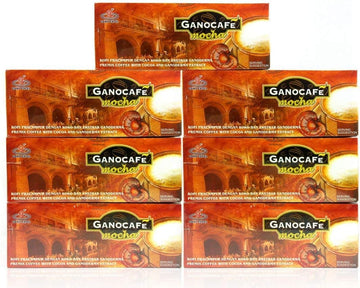 7 Boxes Gano Excel Mocha Coffee Ganoderma Lucidum Extract