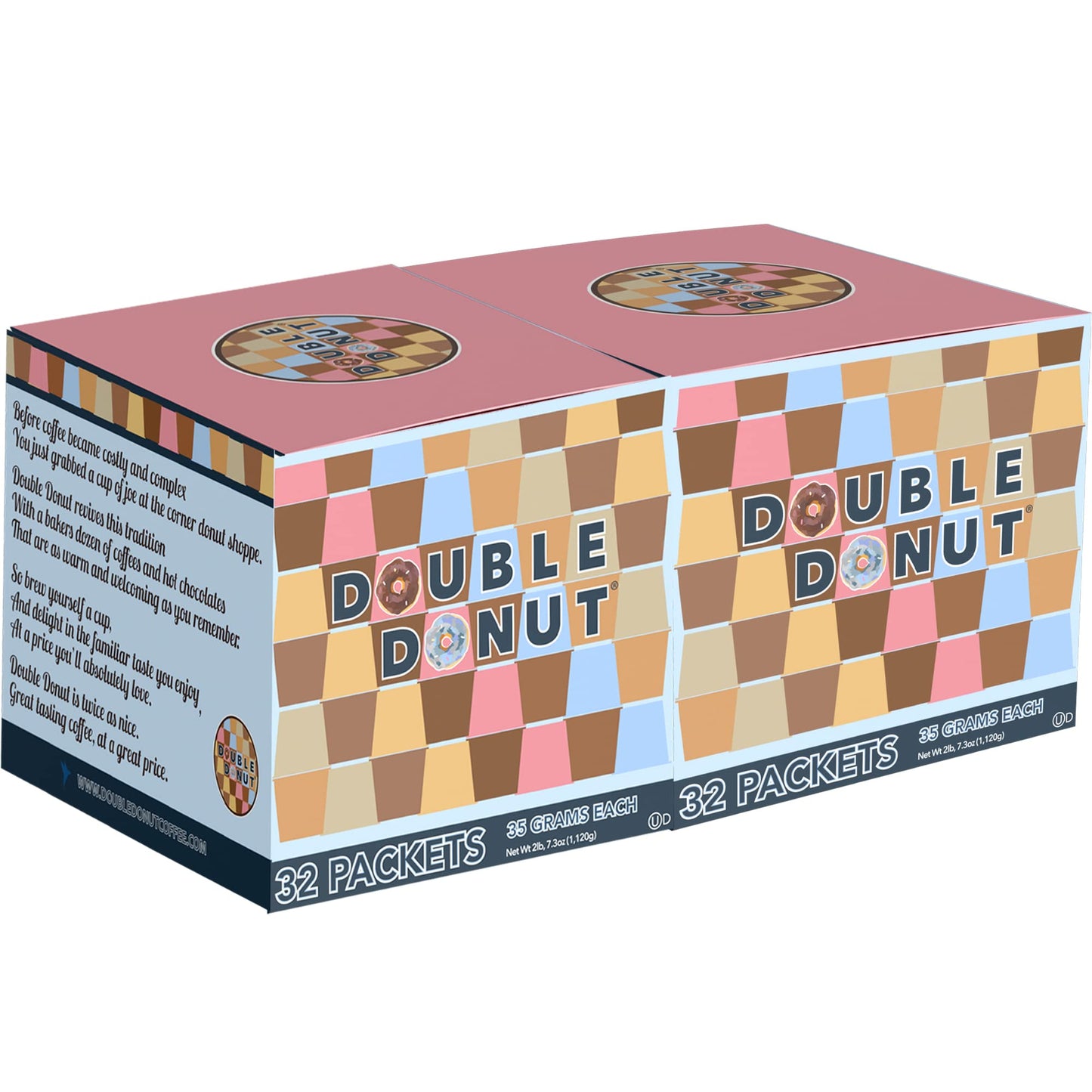 Double Donut Hot Chocolate Variety Pack 64 Ct (2 X 32 Ct)
