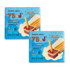 Pb&J Crispy Peanut Butter Filled Wafer Sticks With Raspberry Fuit Dip (2 Packs)
