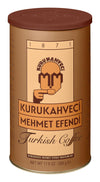 Kurukahveci Mehmet Efendi Turkish Coffee, Arabica Beans, Roasted Ground,Rich Aroma, Fresh, Medium To Heavy-Bodied, Original Taste Since 1871 (17.6 Oz / 500 Gr)
