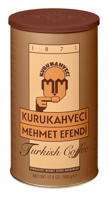 Kurukahveci Mehmet Efendi Turkish Coffee, 17.6 Ounce (Pack of 1)