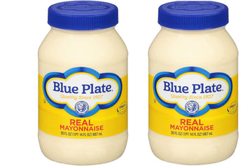 Blue Plate Real Mayonnaise, 30 Ounce Jar New (Two-Pack)