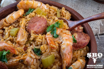 Southern Boyz Seasonings Jambalaya Mix with Rice, 8 oz - Gluten-Free, No MSG, Makes 4-6 Servings