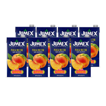 Jumex Peach Nectar, 64 Fl Oz Tetra Pak (Pack Of 8)