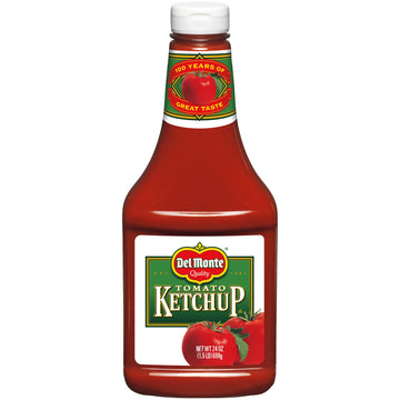 Del Monte Tomato Ketchup, 24 Oz Bottle