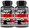 MST Testofen Twin Pack Supplement, 600mg Fenugreek Seed Extract, 60 Count (2 Bottles)