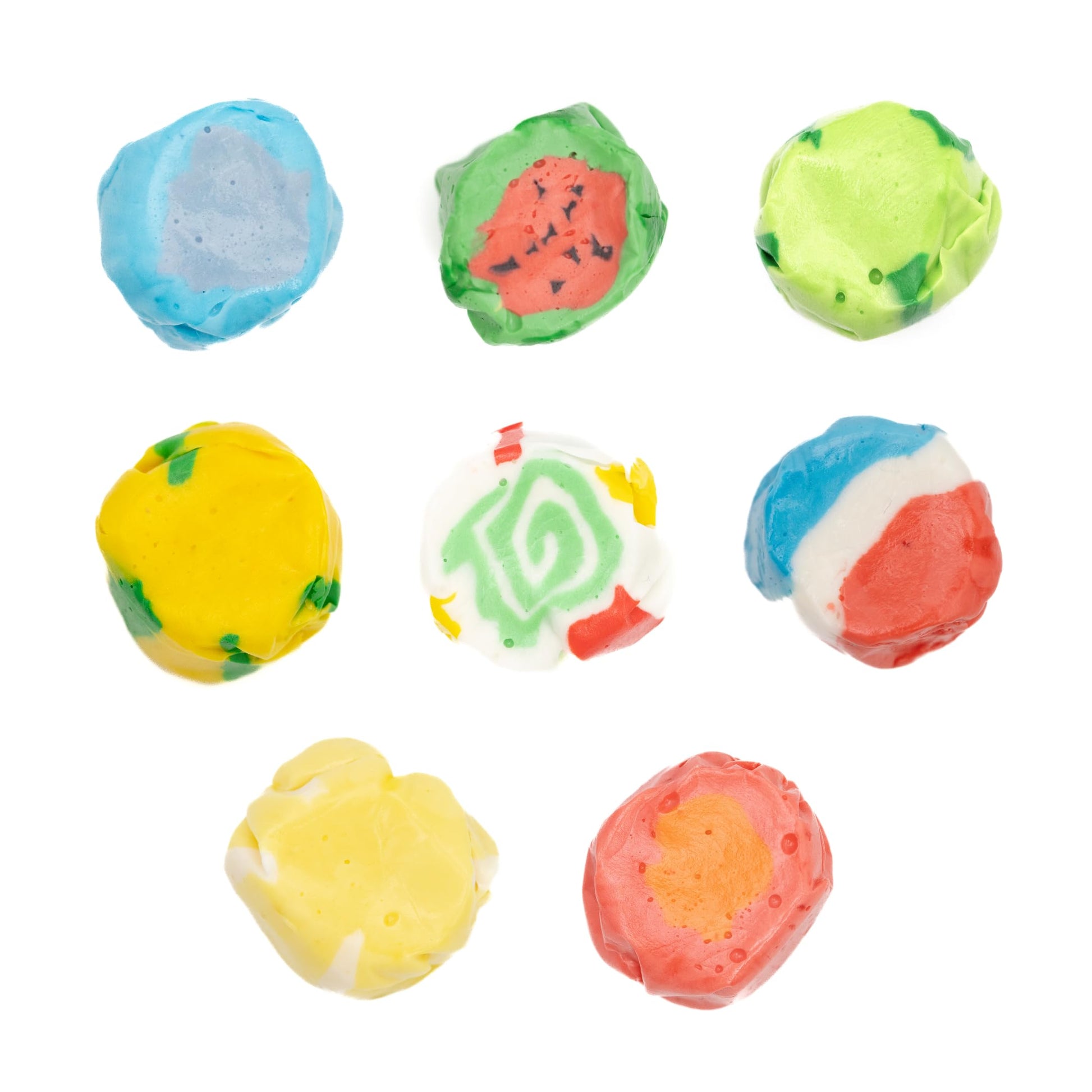 Taffy Shop Summer Favorites, Salt Water Taffy – Assorted Gourmet Candy Variety Pack, Bulk Sweet Snack, Fresh & Gluten-Free, 65 Individually Wrapped Pieces (32Oz)