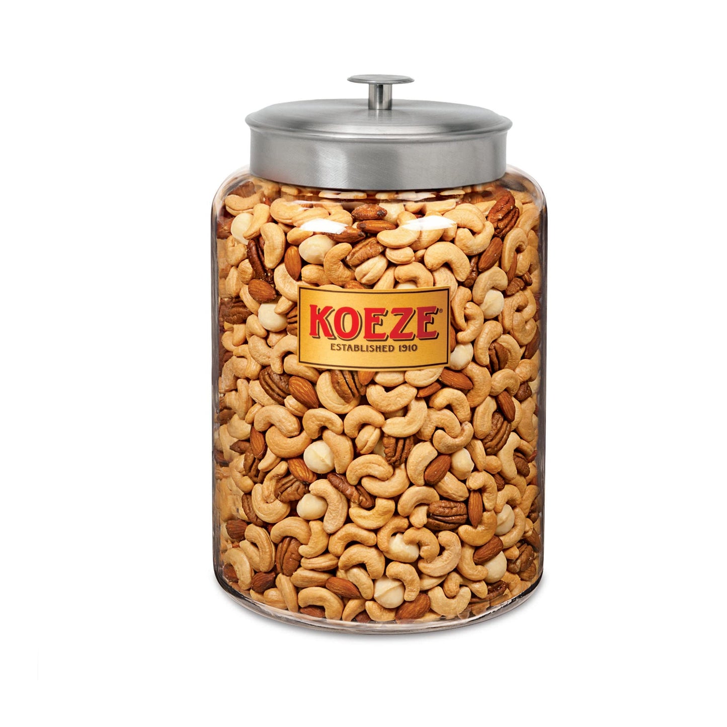 Koeze Mixed Nuts with Macadamias Office Party - 12 lb. Jar