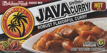 House Foods Java Curry Hot 6.52Oz, 2 Pack