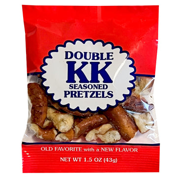 Double KK Seasoned Pretzels Original Flavor