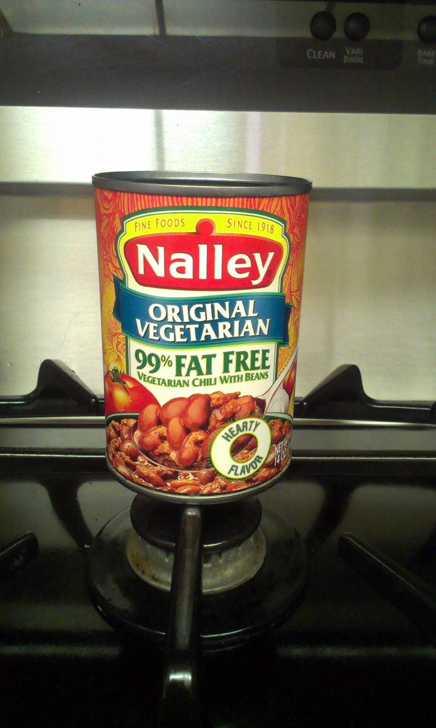 Nalley Original Vegetarian Chili with Beans, 14 Oz Cans (Pack of 16)