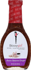 Skinnygirl Sugar Free Gluten Free Salad Dressing, Asian Sesame Ginger, 8 Ounce