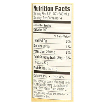 Santa Cruz Organic White Grape Juice, 32 Fluid Ounce -- 12 per case12