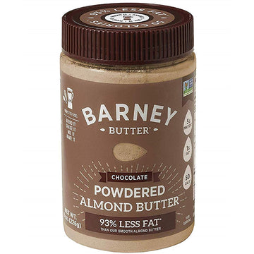 Barney Butter Powdered Almond Butter, Chocolate, 8 Ounce Jar, Non-Gmo, Gluten Free, Keto, Paleo, Vegan