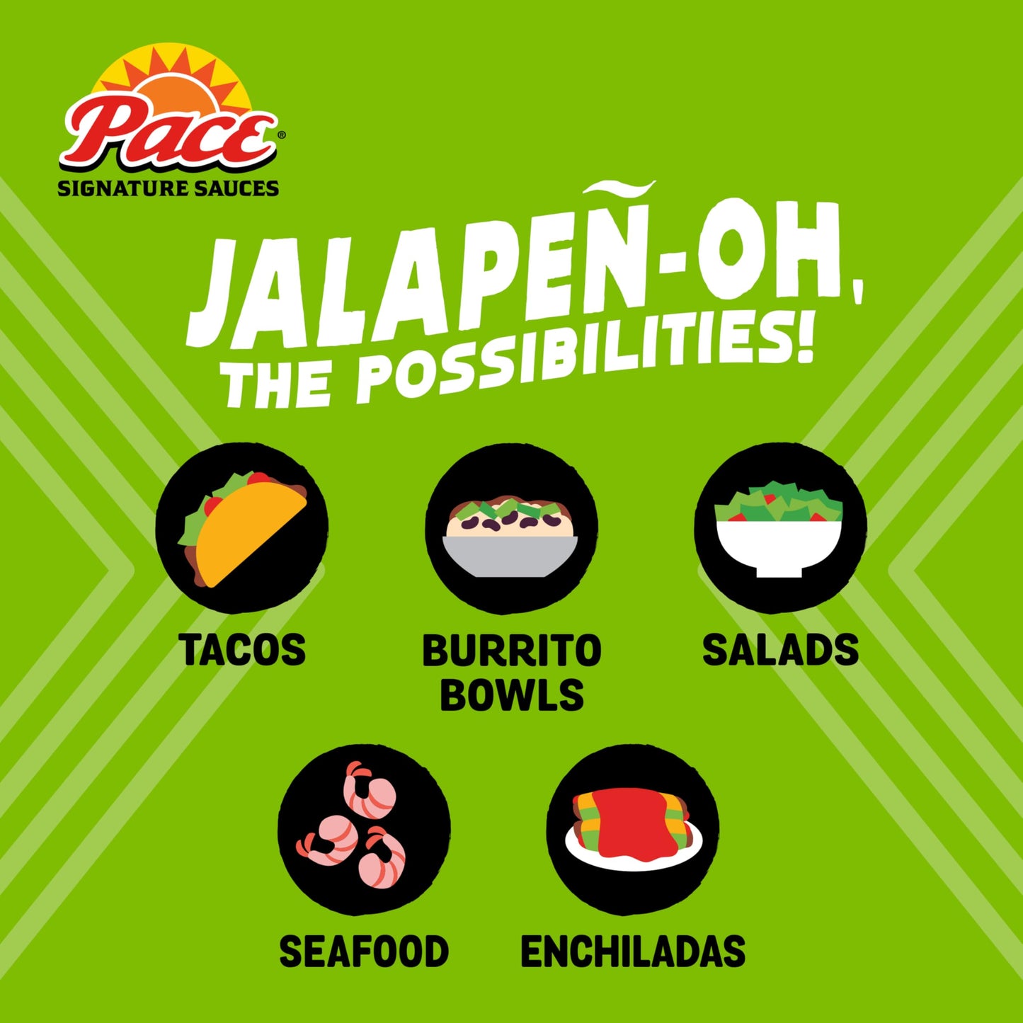 Pace Cilantro Jalapeno Lime Signature Sauce, 10.4 Oz