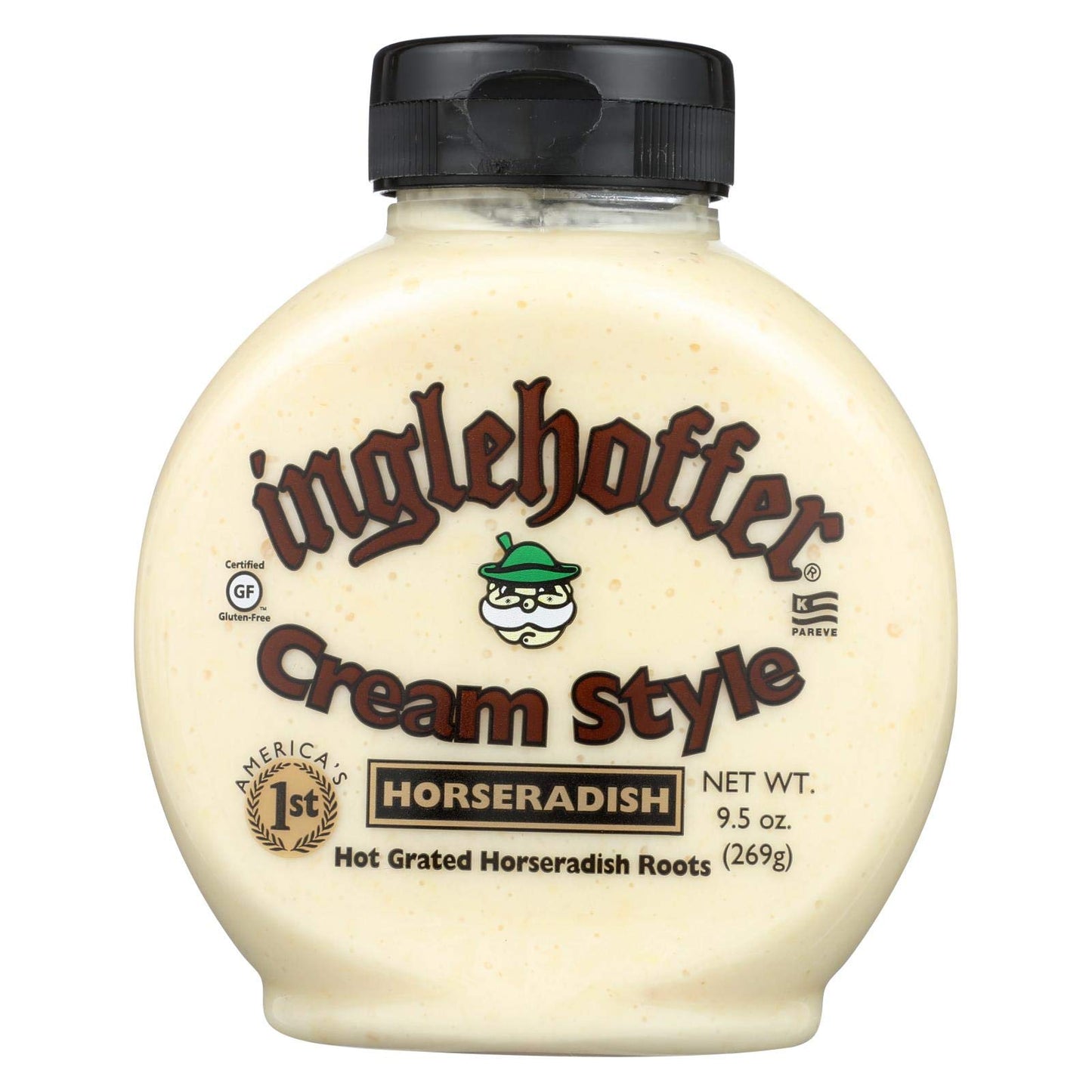 Inglehoffer Cream Style Horseradish, 9.5-Ounce Squeezable Bottles (Pack Of 2)