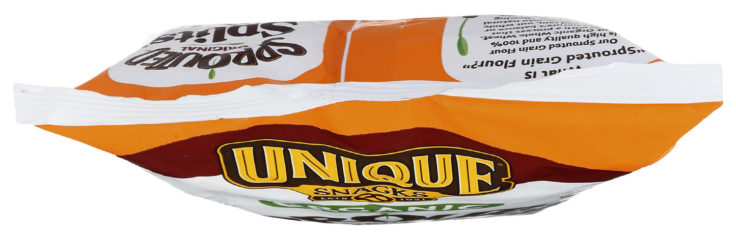 Unique Pretzels Unique Sprouted Whole Grain Splits Pretzels, 8 oz