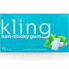 Kling Orthodontic Chewing Gum - Sugar Free Xylitol Gum for Invisalign, Dentures & Braces - Calorie Free Gum for Dry Mouth, Fresh